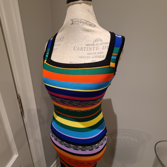 Milly rainbow striped dress - Picture 3 of 5
